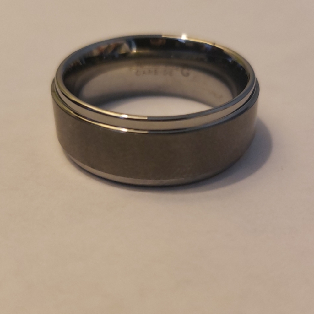 Tungsten Carbide Wedding Ring